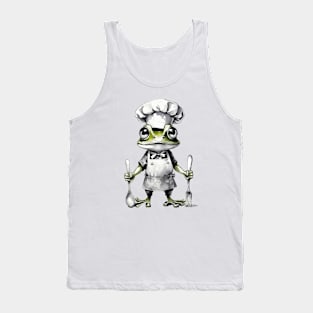 chef frog cool Tank Top